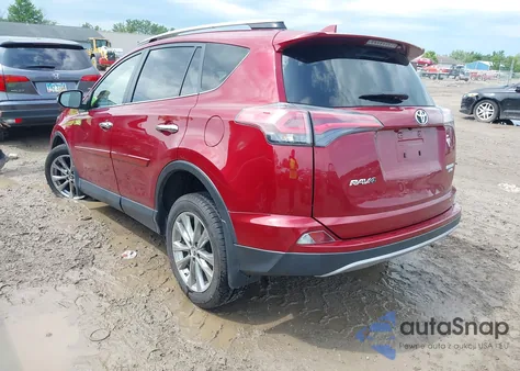 2018 Toyota Rav4 Limited z USA, uszkodzony, nr VIN JTMDFREV5JD242852